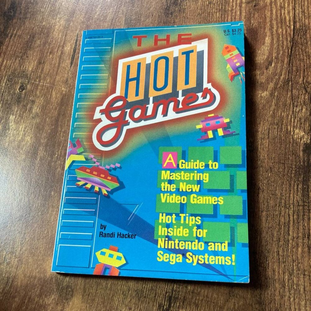 RARE: The Hot Games by Randi Hacker, Nintendo and Sega, Paperback Book 1980s